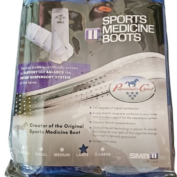 Professionals Choice SMBII Blue Large Sport Boots New - Picture 3 of 8